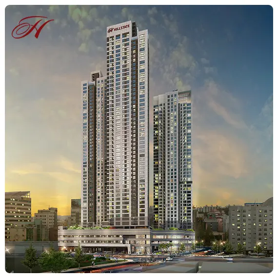 힐스테이트 가양 더와이즈 건물외관